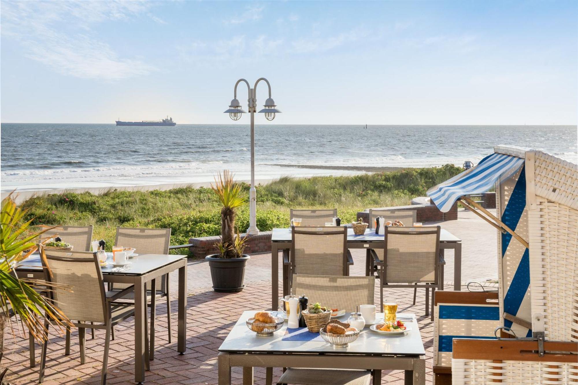 Strandhotel Gerken Wangerooge Bagian luar foto
